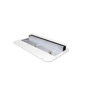 Plaque passe câbles - AX - acier - L401 P221 - joint compression- coffret AX -T6|Rittal-RIT2566.400