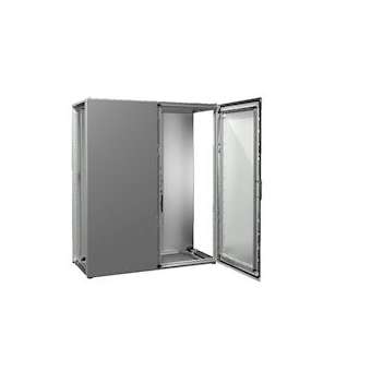 Armoire - VX25 - juxtaposable - 2 portes - L1200 H1400 P500 - plaque de montage|Rittal-RIT8245.000