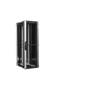 Baie réseaux serveurs avec portes ajourées - VX IT -L600 H2200 P1200-47U-Dynamic|Rittal-RIT5315.818