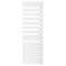Fassane Spa Asym EC droite, Blanc RAL 9016, 809W, H1676 mm / L550 mm