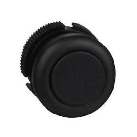 Harmony XAC - tête bouton poussoir - capuchonné - noir|Schneider Electric-SCHXACA9412