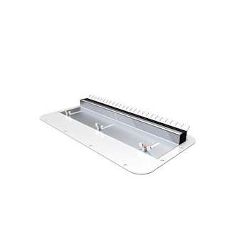 Plaque passe câbles - AX - acier - L436 P221 - joint compression- coffret AX -T7|Rittal-RIT2567.400