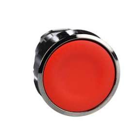 Harmony XB4 - tête bouton poussoir - D22 - affleurant - rouge|Schneider Electric-SCHZB4BA4