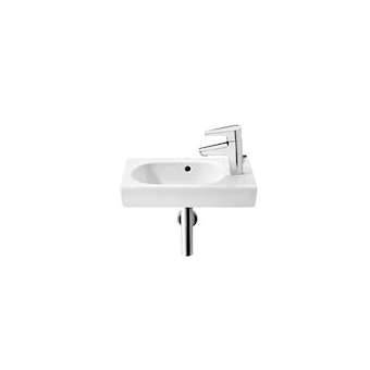 meridian-n lave main compact 450x250 percé à droite blanc|Roca france-ROAA327248000