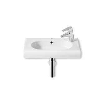 meridian-n lavabo compact.550x320 percé droite blanc|Roca france-ROAA32724Y000