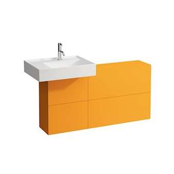 kartell lavabo 60x46 cm sans trop plein perce 1 trou blanc|Roca france-ROAH8103350001111