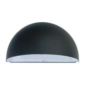 DUETT semi-applique décorative graphite E27 classe I IP65|Sg lighting-NOL623390