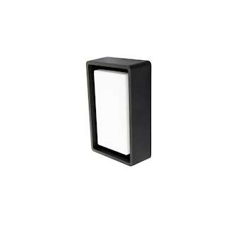 FRAME hublot design noir LED 8W 3000K Twilight classe II IP66|Sg lighting-NOL605552