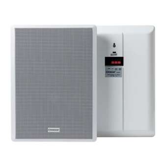 Enceinte murale blanche 20W 100V|Rondson-ONDSLIM-8T