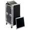 Flightcase à roulettes, 19' 20U - L 545 x P 687 x h 1100 mm