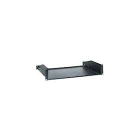 Etagère acier noir à glissières pr montage rack 19', 3U|Rondson-ONDRF3UAB