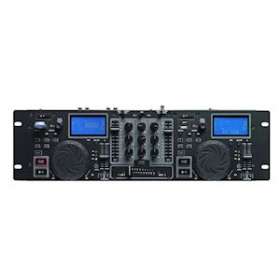 Double Lecteur CD/MP3 avec scratch, port USB/SD - 240V - 19' 2U + 2U|Rondson-ONDSCDJ-900