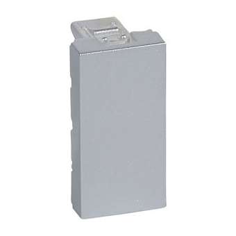 Obturateur Mosaic 1 module - alu|Legrand-LEG079270