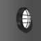 Rounded Midi, 13 W, 500 lm, 840, anthracite, on/off|RZB-RZB582056.0031.1.19