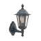 NIZA - Applique Mur Ext. IP43 IK02, noir, E27 60W max., lampe non incl.|Aric-ARI1933