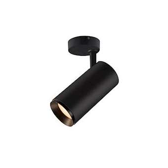 NUMINOS L, plafonnier orientable, 24DEG, noir, LED, 28W, 3000K, variable|SLV-DC51004298
