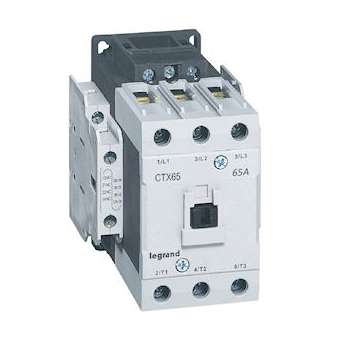 Contacteur de puissance CTX³ 65 - 3P - 65A - bornes à cage - 2NO+2NF - 380V~|Legrand-LEG416178