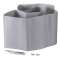 Manchette souple 400DEG/2H, D 560 mm|S&P France ( Unelvent )-UNE975623