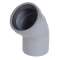 Coude simple a joint 45' d.100|Nicoll-NCLCT4J
