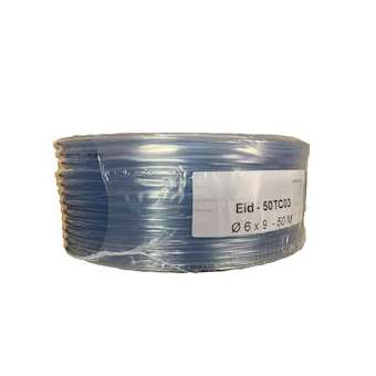 Tube clair bobine 50m 9/12mm|Eid-EI250TC04