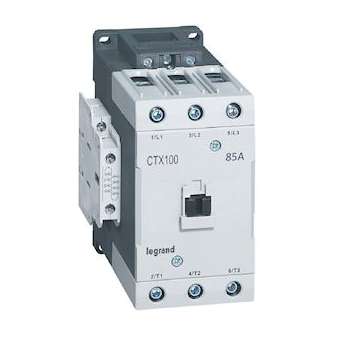 Contacteur de puissance CTX³ 100 - 3P - 85A - bornes à cage - 2NO+2NF - 110V~|Legrand-LEG416214