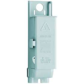 Boîtier de façade Mini CPLUM +1 CC 10x38 Uni+N +1 varistance - 2A - Gris|Seifel-SEI44A1090