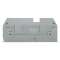 Plaque de recouvrement réductrice / Epaisseur 1 mm / Gris|Wago contact-WAG283-357