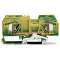 Borne de passage 2C / 16 mm² / CFMC / Vert-Jaune|Wago contact-WAG283-907