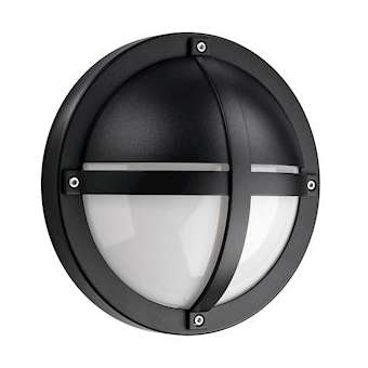 TANTO hublot avec casquette noir E27 classe II IP65|Sg lighting-NOL614540