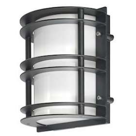 STOCKHOLM noir 8W LED mod. 978lm 3000K classe I IP54|Norlys-NOS1600SV
