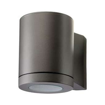 METRO applique cylindrique graphite LED 6,2W GU10 3000K classe II IP65|Sg lighting-NOL633697
