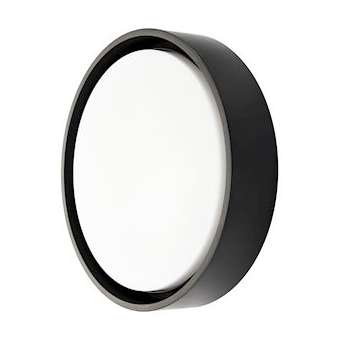 FRAME ROUND hublot design noir LED 7W 3000K Twilight classe II IP66|Sg lighting-NOL605052