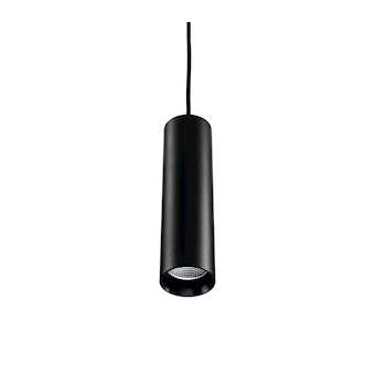 ZIP TUBE MICRO spot suspendu rail 1 allumage noir LED 7W 3000K classe II IP20|Sg lighting-NOL320629