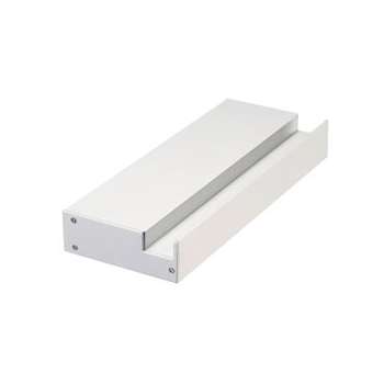 GLENOS support mural, pour profil 20, 20cm, embouts inclus, blanc|SLV-DC5213661