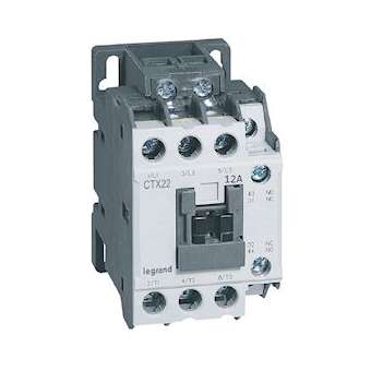 Contacteur de puissance CTX³ 22 - 3P - 12A - bornes à vis - 1NO+1NF - 110V~|Legrand-LEG416094
