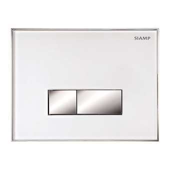 Plaq.de Commande DV Reflet 90 Blanc/Brillant|Siamp cedap-S6I31196410