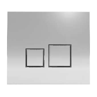 Plaq.Commande DV Square Mat / Inserts Brillant|Siamp cedap-S6I31204210