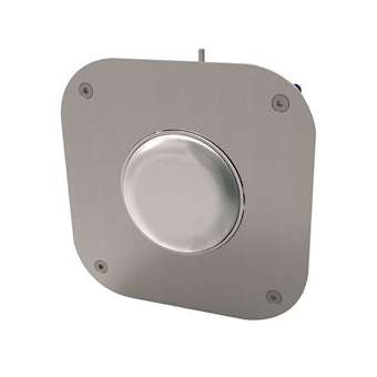 Commande PN MV Encastré/Affleurant ANTI-VANDALES Chromé bril. et acier inox.|Siamp cedap-S6I31255210