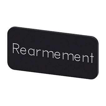 PLAQUETTE REPERAGE A COLLER|Siemens Industries et Infrastructures-SIE3SU1900-0AC16-0GV0