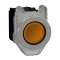 Harmony XB4 - BP lumineux DEL - flush - orange - 1O+1F - 230V - vis étrier|Schneider Electric-SCHXB4FW35M5