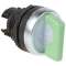 Bouton tournant lum manette verte IP69 Osmoz composable - 3 positions fixes 45DE|Legrand-LEG024052