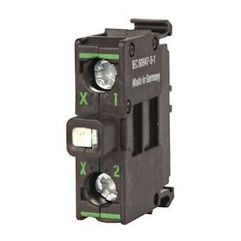 Elément LED, rouge, fixation par l'arrière, 12-30VAC/DC|Eaton industries-EONM22-LEDC-R