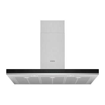 HOTTE MUR BOX 90CM 739M3/H B INOX|Siemens menager p.enc-S6MLC97BHM50
