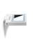 MOVIT SQR. ASY +LED NW 20W-BLA|Simes-SIWS.3050N.01