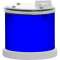 TWS LED: élément lumineux bleu - lumière fixe - lentille opaque - V24ACDC|Sirena-ENA32201