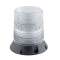 Feu LED multimodes fond plat 230Vcc/ca optique Orange IP55|AE&T-APQPMFLED2302