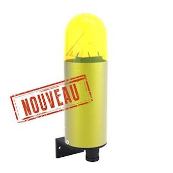 Feu à LED multimodes 12/24/48Vcc Transparent IP54|AE&T-APQABLED0120240480