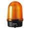 Feu double flash - Série 838 - 24VDC - Orange - Montage à plat|-WRM83830055