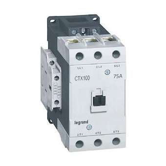 Contacteur CTX³ 3P 75A - 2NO + 2NC 24V~ - bornes à vis taille 5|Legrand-LEG416180