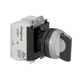 Bouton tournant non lumineux à manette IP69 Osmoz complet - 3 positions fixes|Legrand-LEG023731